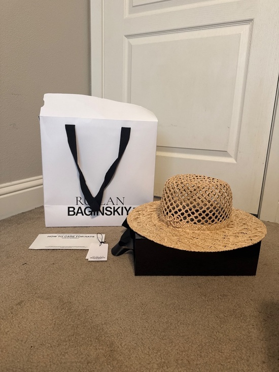 Ruslan Baginskiy Fedora straw hat main image 10